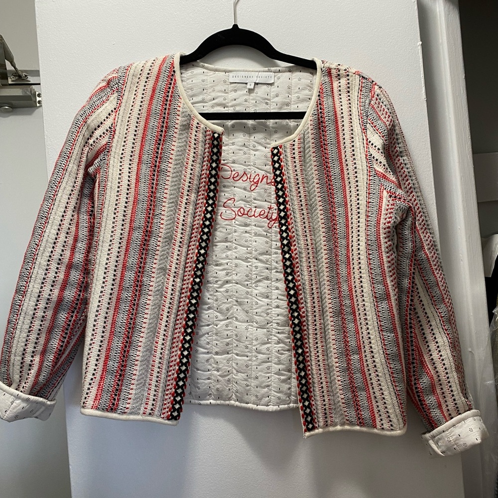 Designer society quilt Jacket